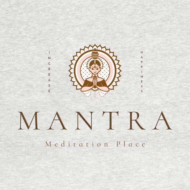 Mantra Meditation Place by Casual Wear Co.